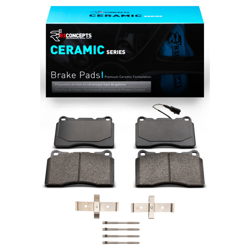 Maserati Ghibli Brake Pads - Front - R1 Concepts - Ceramic - `14-`22
